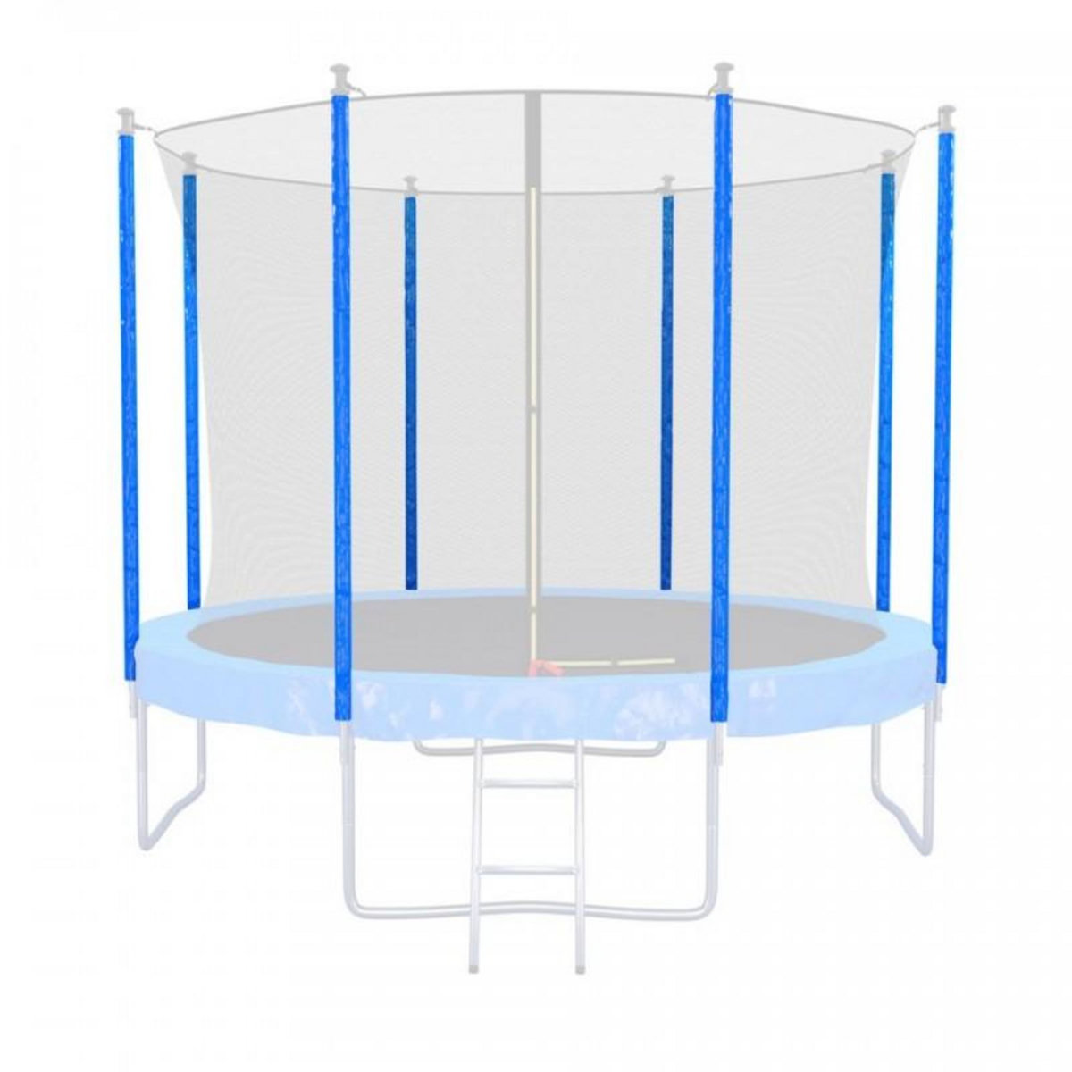 JUMP4FUN Protection pour perches de trampolines toutes tailles Pack de 8 Chaussettes universelles