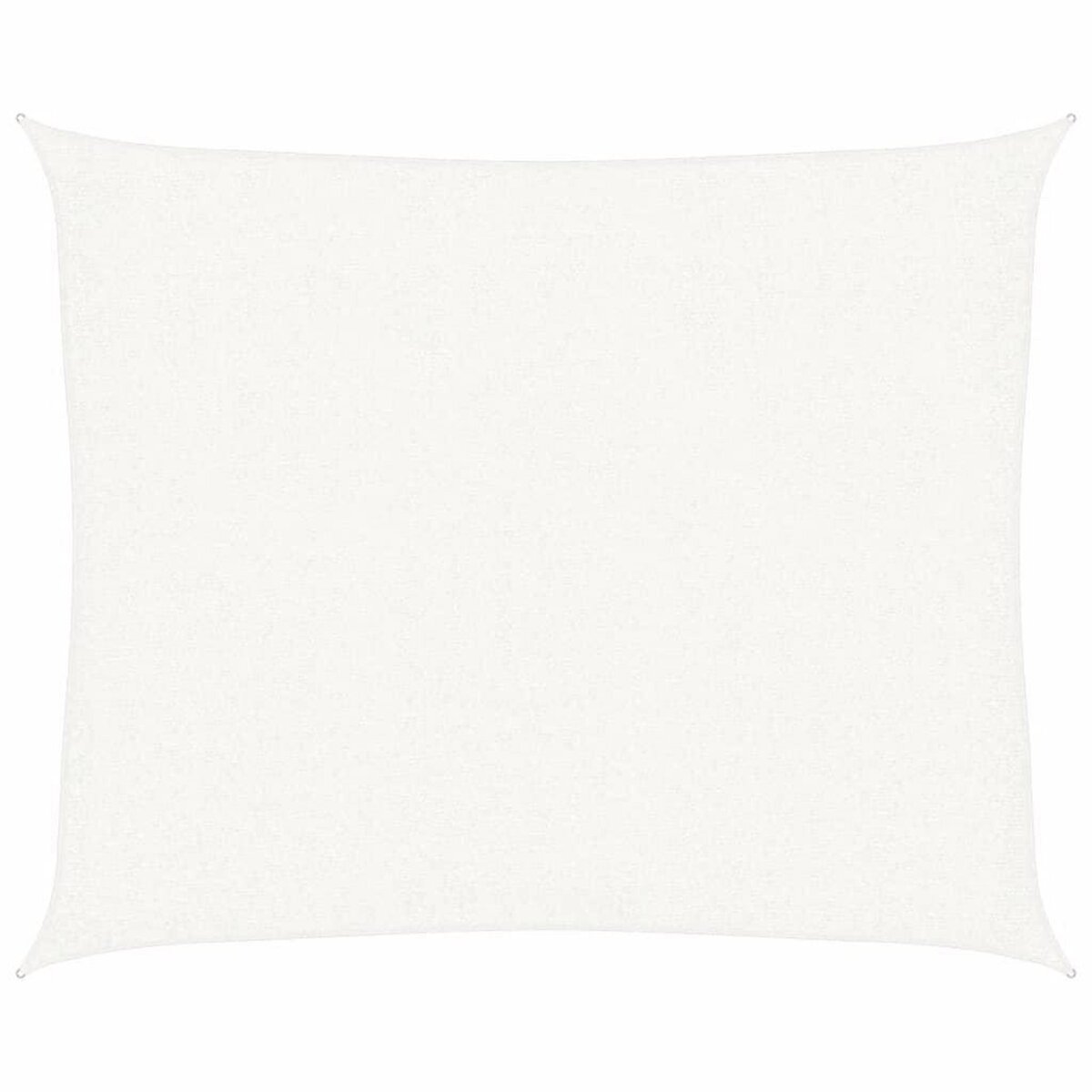 VIDAXL Voile d'ombrage 160 g/m^2 Blanc 2,5x3 m PEHD