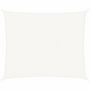 Voir la diapositive 2 : VIDAXL Voile d'ombrage 160 g/m^2 Blanc 2,5x3 m PEHD