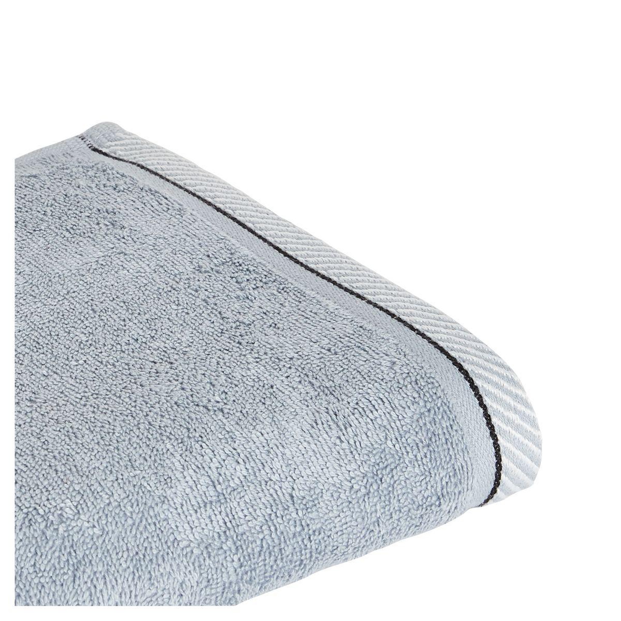 Voir la diapositive 3 : ACTUEL Serviette invité fantaisie en coton 500 g/m²