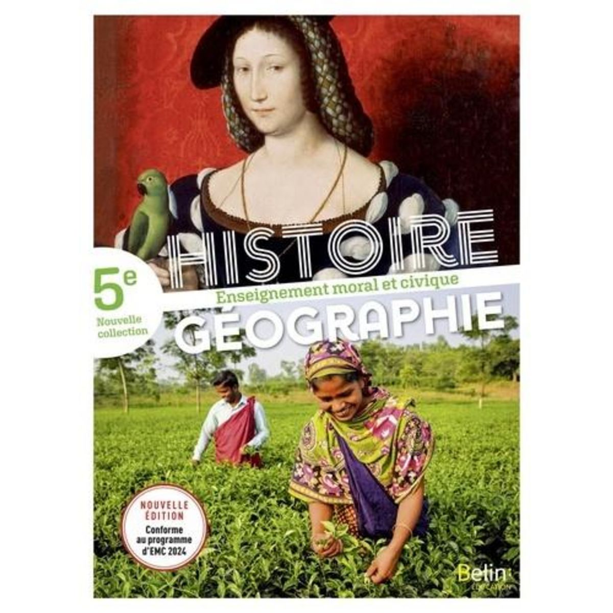 HISTOIRE GEOGRAPHIE EMC 5E. MANUEL, EDITION 2024, Henry Stéphane