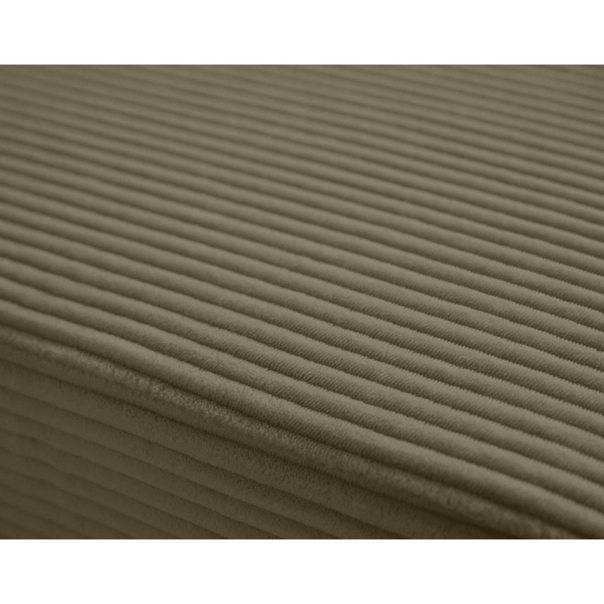 LISA DESIGN Vermont - canapé panoramique d'angle droit - 7 places - en velours côtelé