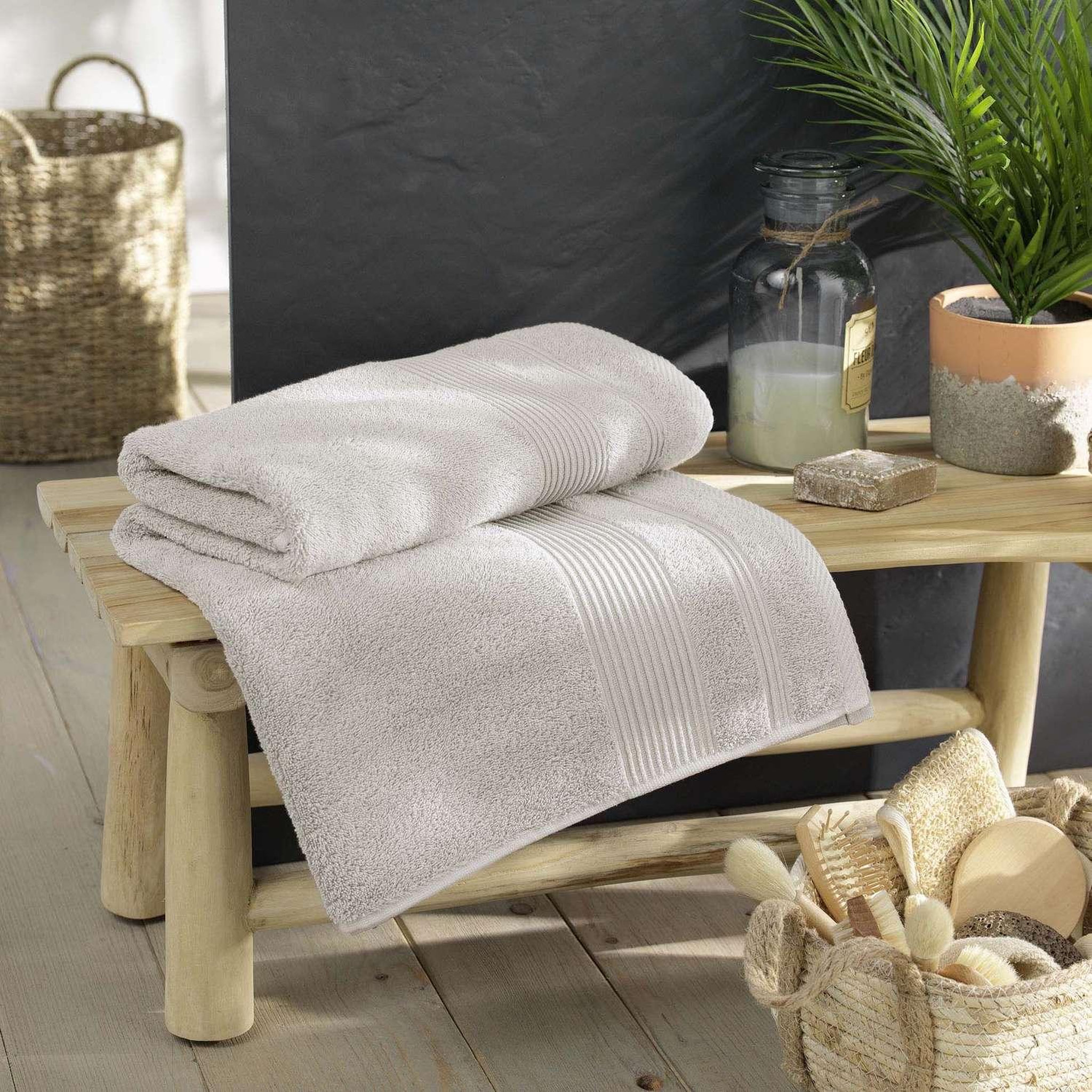 Voir la diapositive 3 : Douceur d'Intérieur Drap de bain DAYTA - Eponge unie