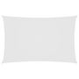 Voir la diapositive 2 : VIDAXL Voile de parasol tissu oxford rectangulaire 5x8 m blanc