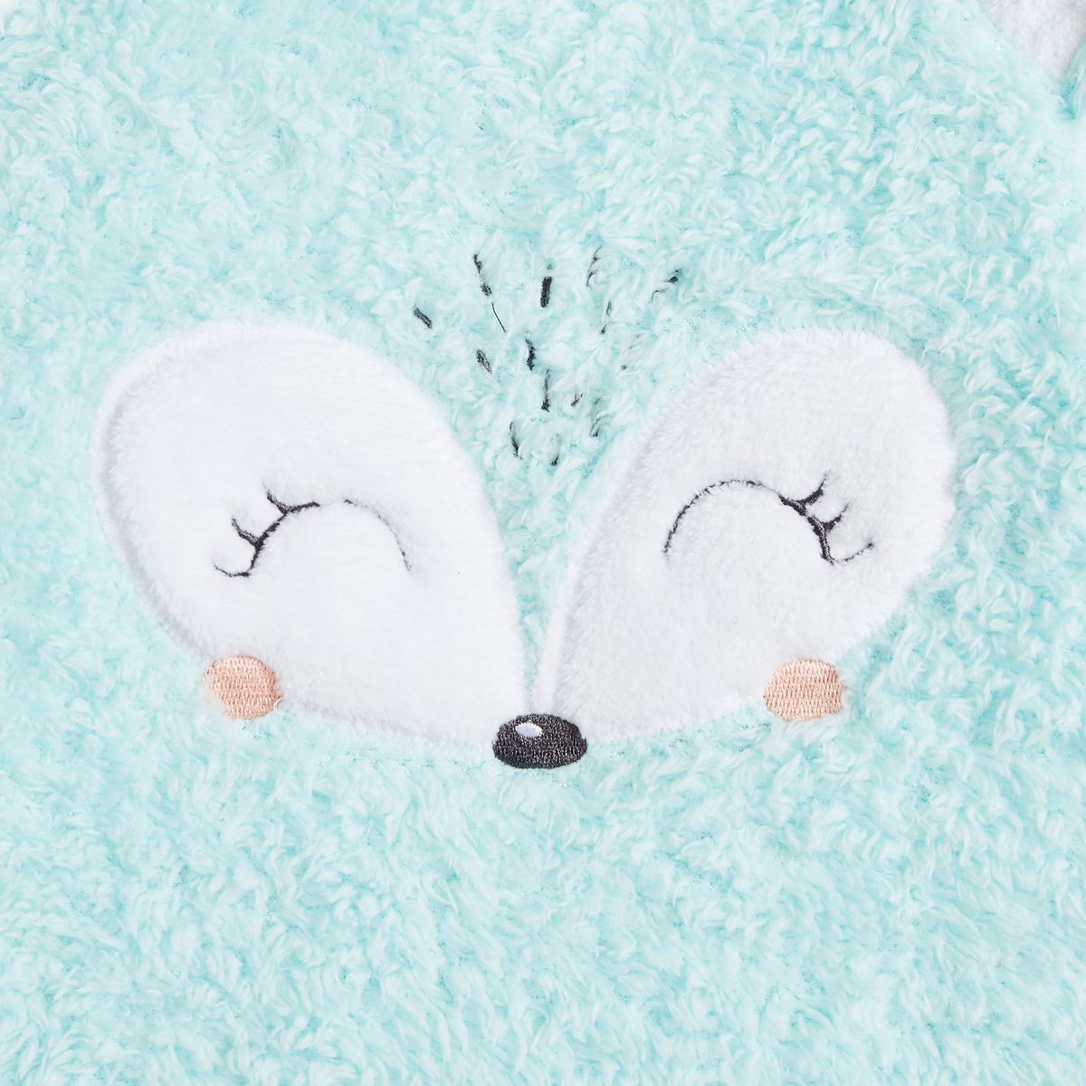 INEXTENSO Pyjama 2 pièces maille peluche fille - turquoise