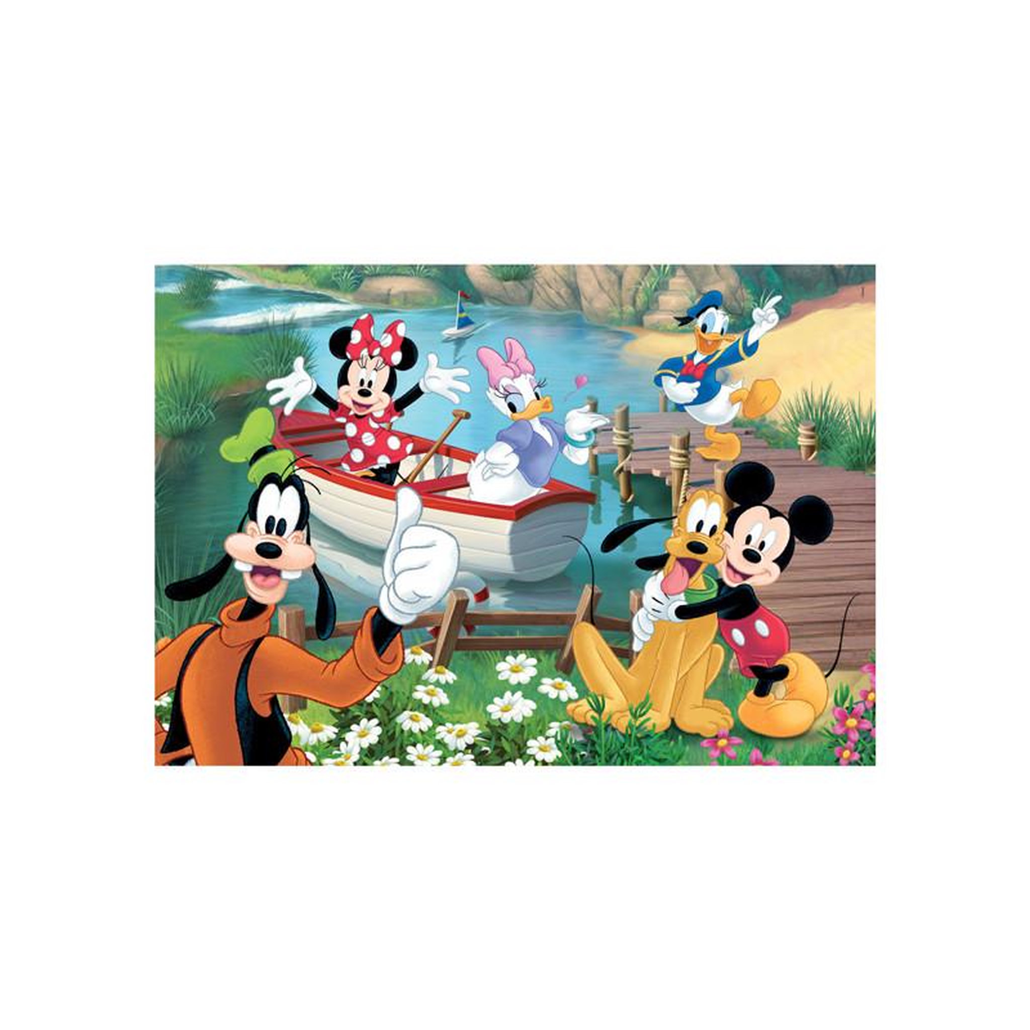 Voir la diapositive 2 : CLEMENTONI Clementoni Jigsaw Puzzle Super Color Disney Mickey Mouse, 60 pcs. 26594