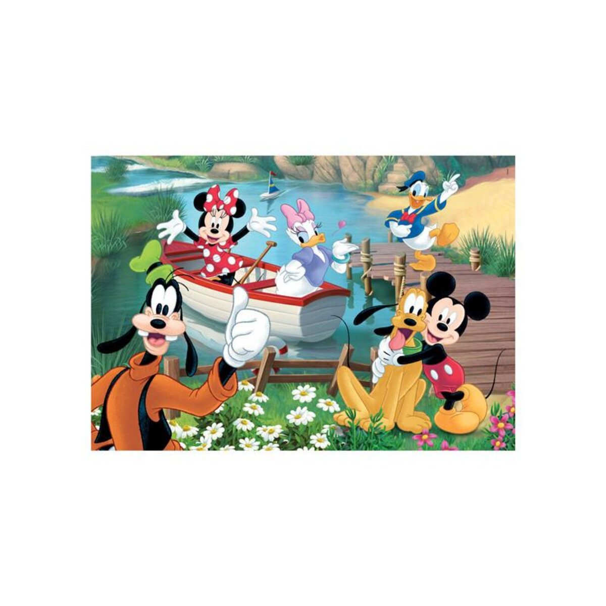 CLEMENTONI Clementoni Jigsaw Puzzle Super Color Disney Mickey Mouse, 60 pcs. 26594