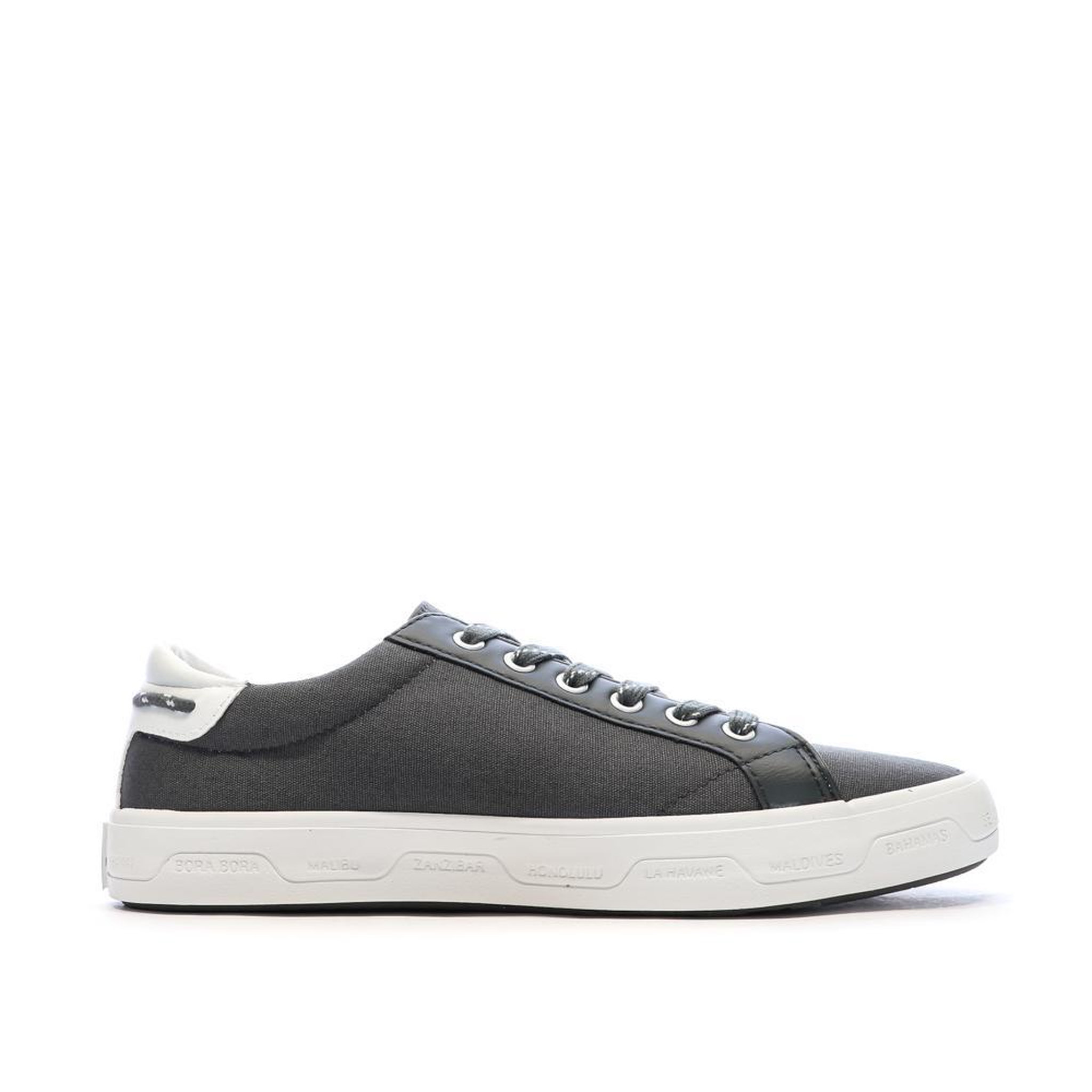 Voir la diapositive 2 : TBS Baskets Grise Homme TBS Lanzaro