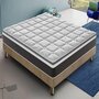 Voir la diapositive 1 : ILOVESLEEP Matelas Mousse ANNA - Accueil Mémoire De Forme - Epaisseur 30 Cm