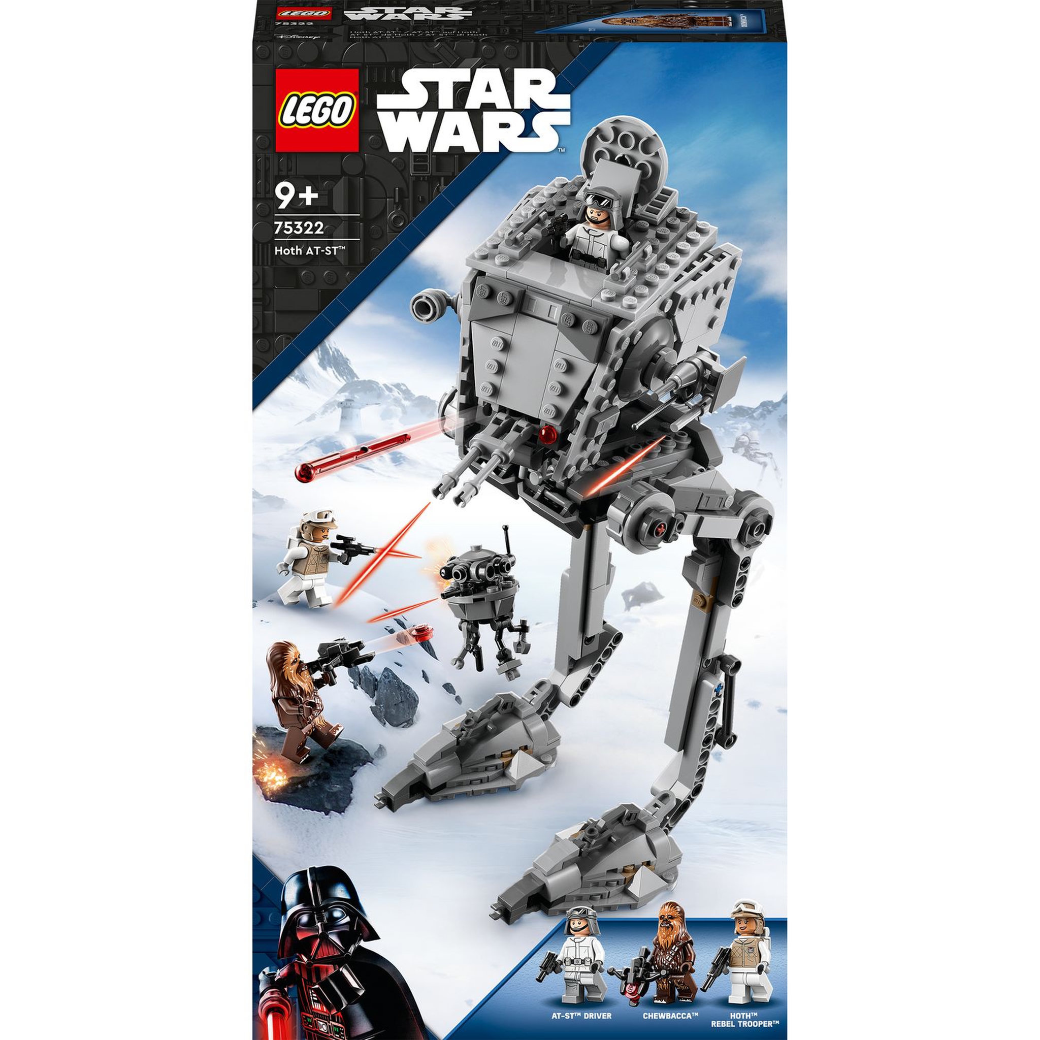Voir la diapositive 1 : LEGO Star Wars 75322 AT-ST de Hoth