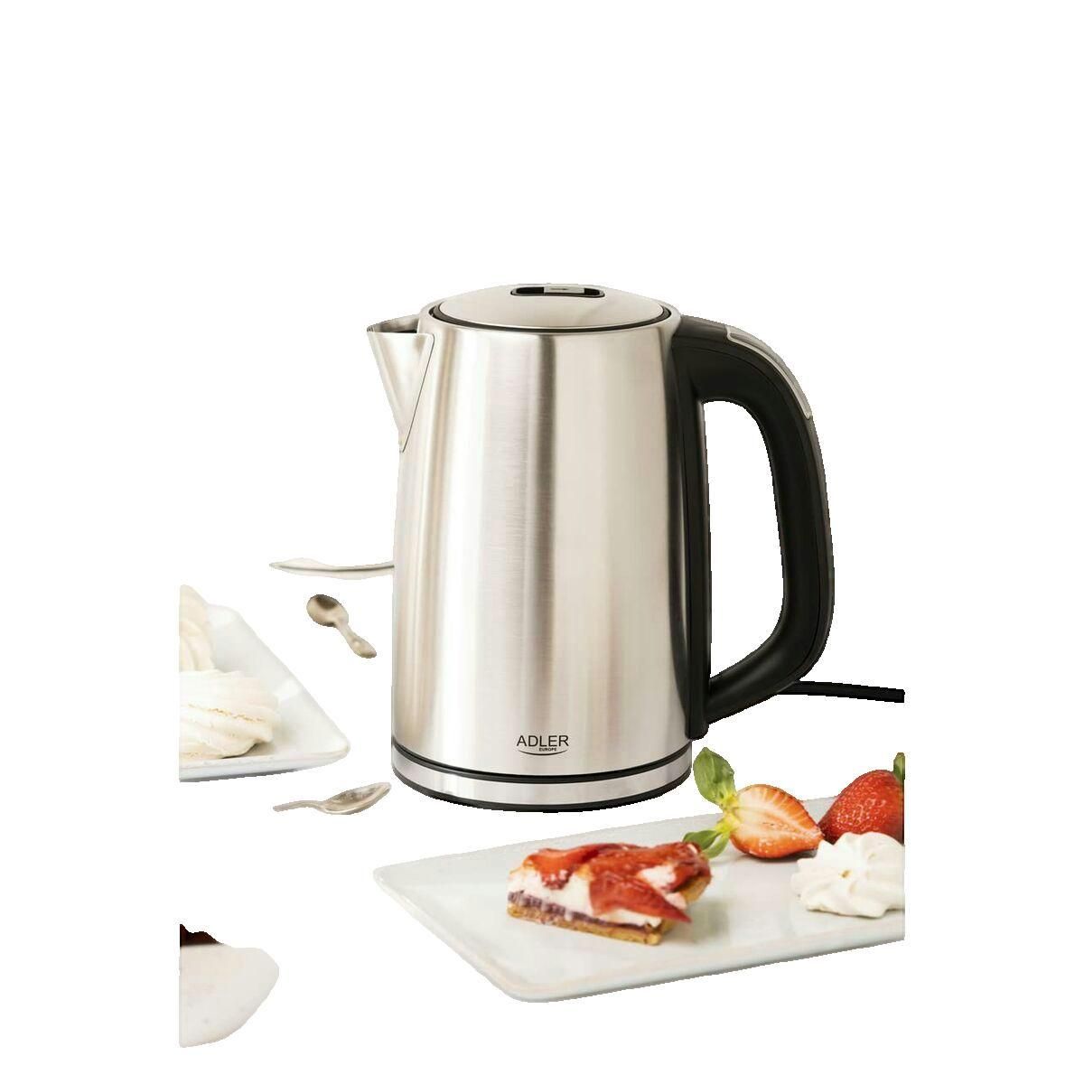 ADLER Bouilloire Adler 1.7 l Noir et Argent