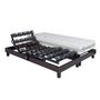 Voir la diapositive 1 : PRESTIGE Collection Lit relaxation électrique TPR mousse mémoire de forme 55kg/m3 - H21cm- 180x200 cm TERRAFLEX