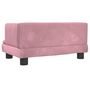 Voir la diapositive 5 : VIDAXL Lit pour chien rose 60x40x30 cm velours