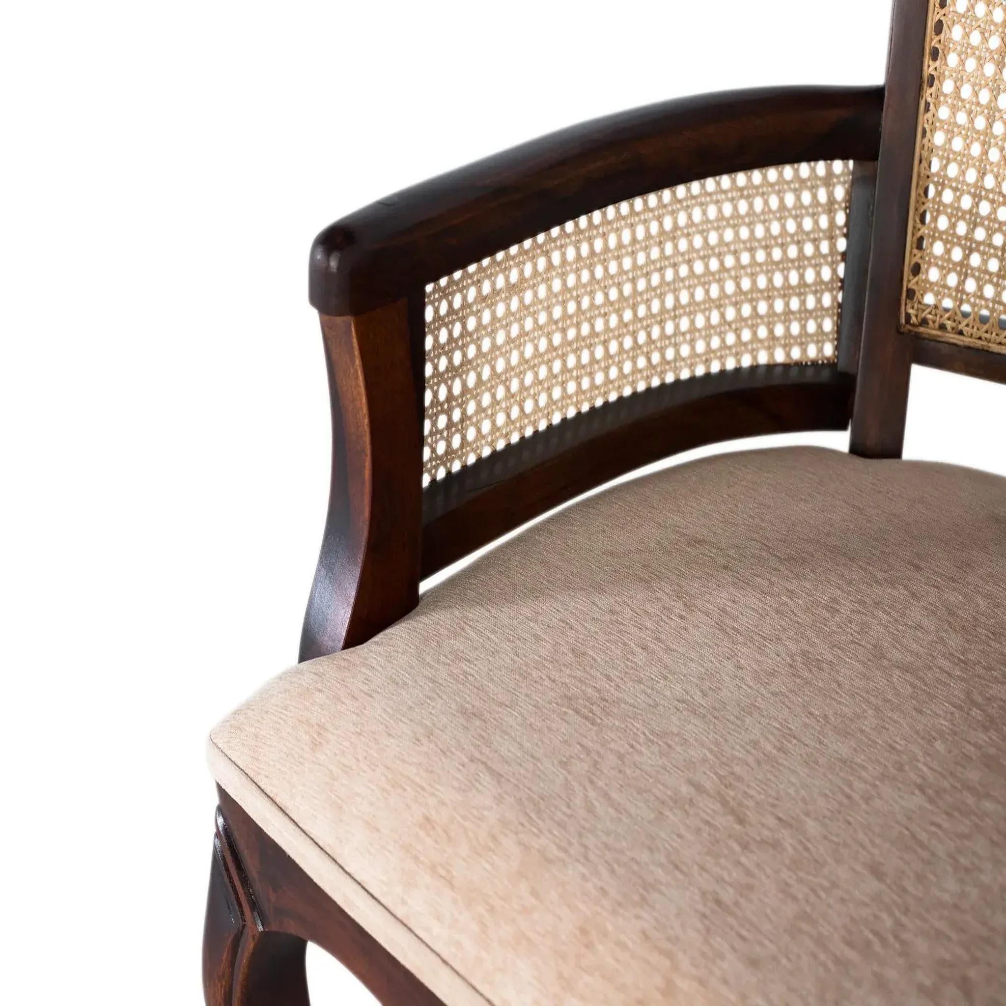 Voir la diapositive 5 : GINER Y COLOMER SL Fauteuil en bois d'acacia 64 cm style rustique vintage