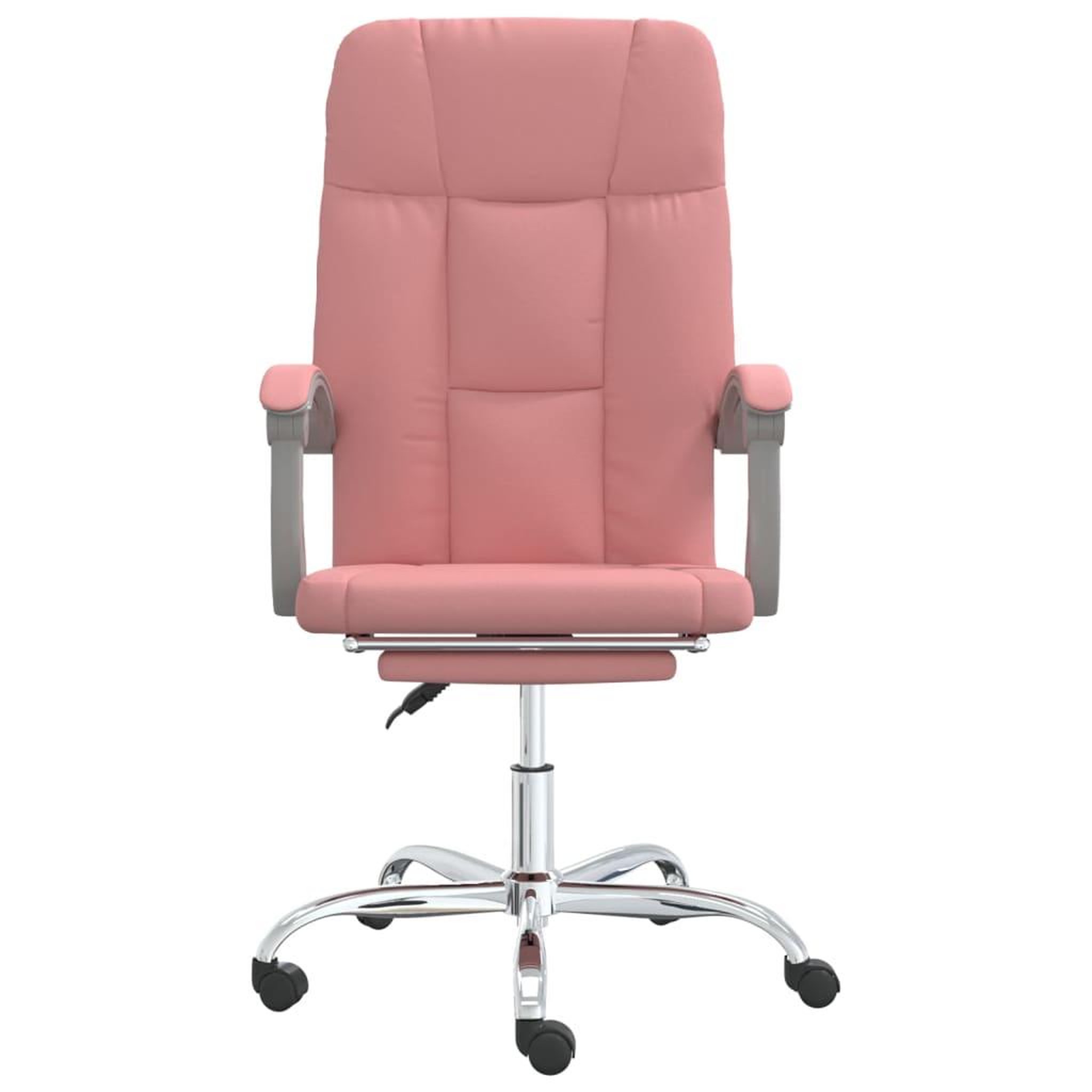 Voir la diapositive 3 : VIDAXL Fauteuil inclinable de bureau Rose Similicuir