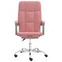 Voir la diapositive 3 : VIDAXL Fauteuil inclinable de bureau Rose Similicuir
