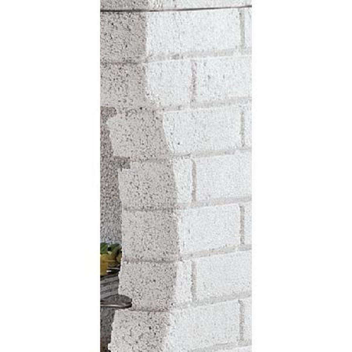 PALAZZETTI Barbecue fixe blanc en pierre RAIATEA