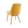 Voir la diapositive 5 : Habitat et Jardin Lot de 2 chaises  Tamiko  - Jaune