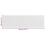 Voir la diapositive 6 : VIDAXL Ecran de balcon Blanc 120x400 cm PEHD