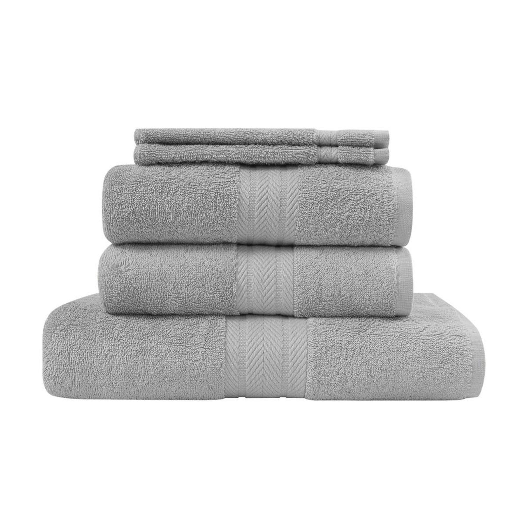Voir la diapositive 1 : Sensei Maison Ensemble de bain 5 pièces (1 drap de bain + 2 serviettes de toilette + 2 gants) LUXURY