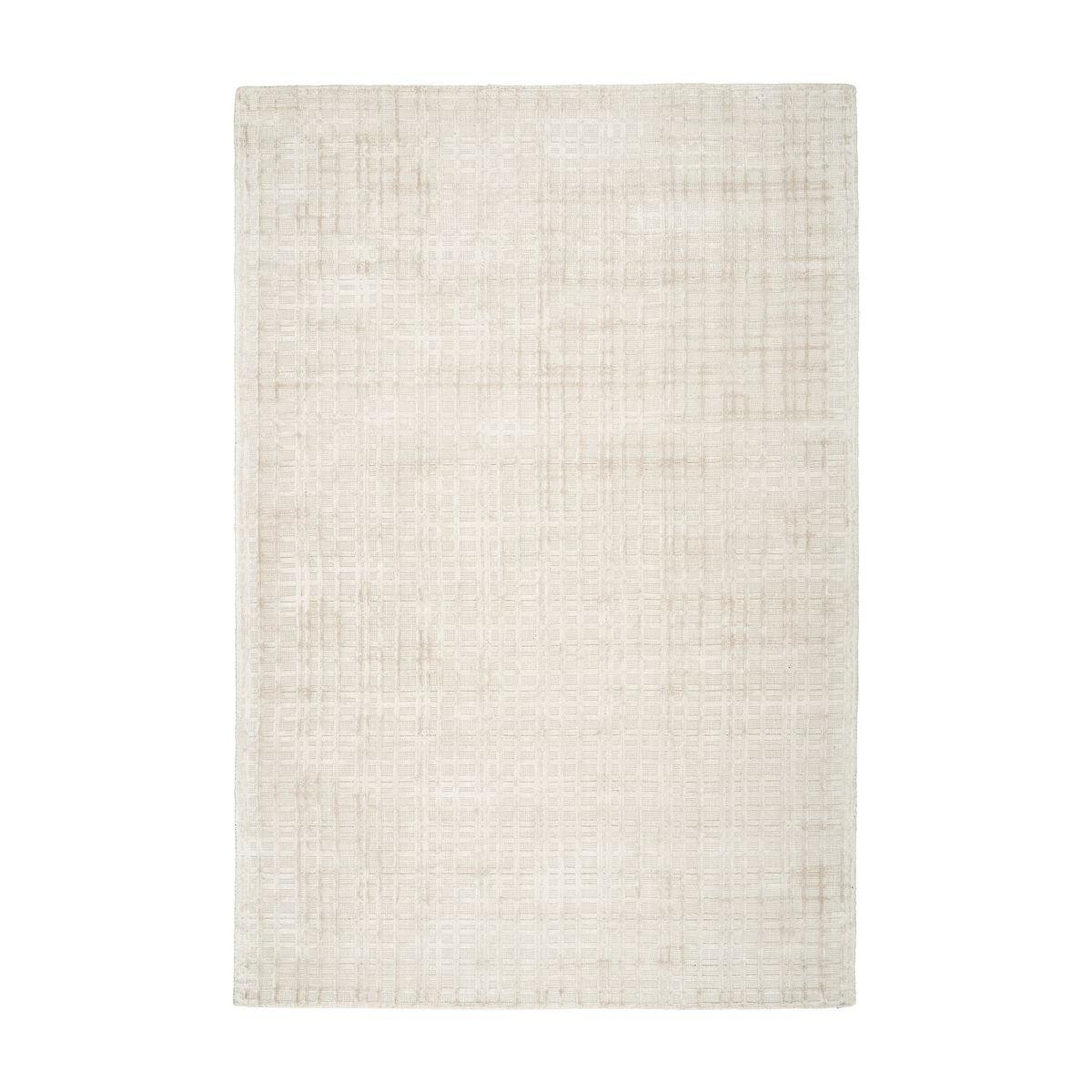 Voir la diapositive 1 : Paris Prix Tapis tissé à la main  karma  beige argent