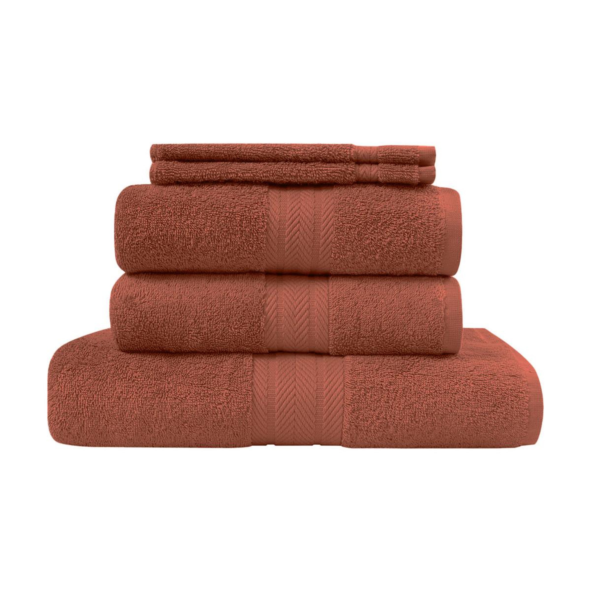 Voir la diapositive 1 : Sensei Maison Ensemble de bain 5 pièces (1 drap de bain + 2 serviettes de toilette + 2 gants) LUXURY