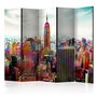 Voir la diapositive 1 : Paris Prix Paravent 5 Volets  Colors of New York City  172x225cm