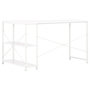 Voir la diapositive 4 : VIDAXL Bureau d'ordinateur Blanc 120x72x70 cm