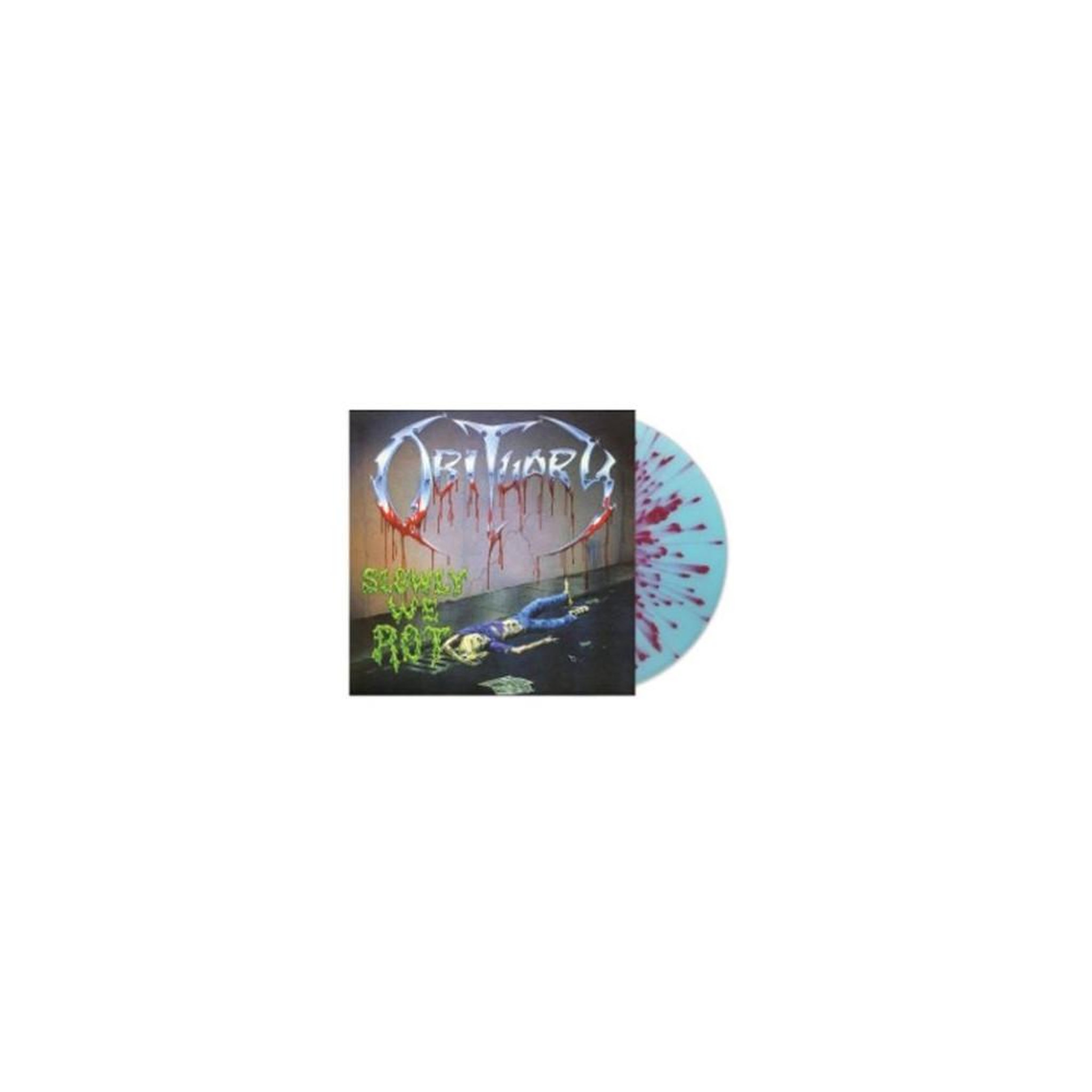 Vinyle couleur obituary – slowly we rot, édition remasterisée et augmentée
