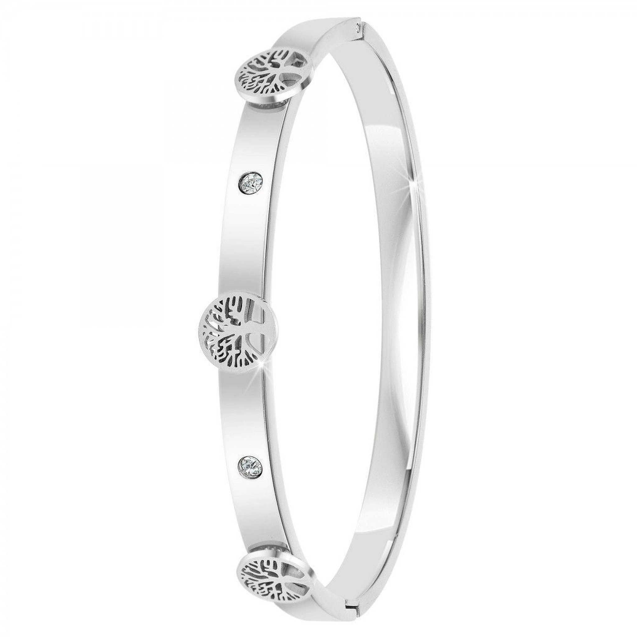 Voir la diapositive 1 : SC CRYSTAL Bracelet arbre de vie par SC Crystal orné de Cristaux scintillants