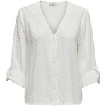 JACQUELINE DE YONG Blouse Blanche Femme JDY Diana Life. Coloris disponibles : Blanc