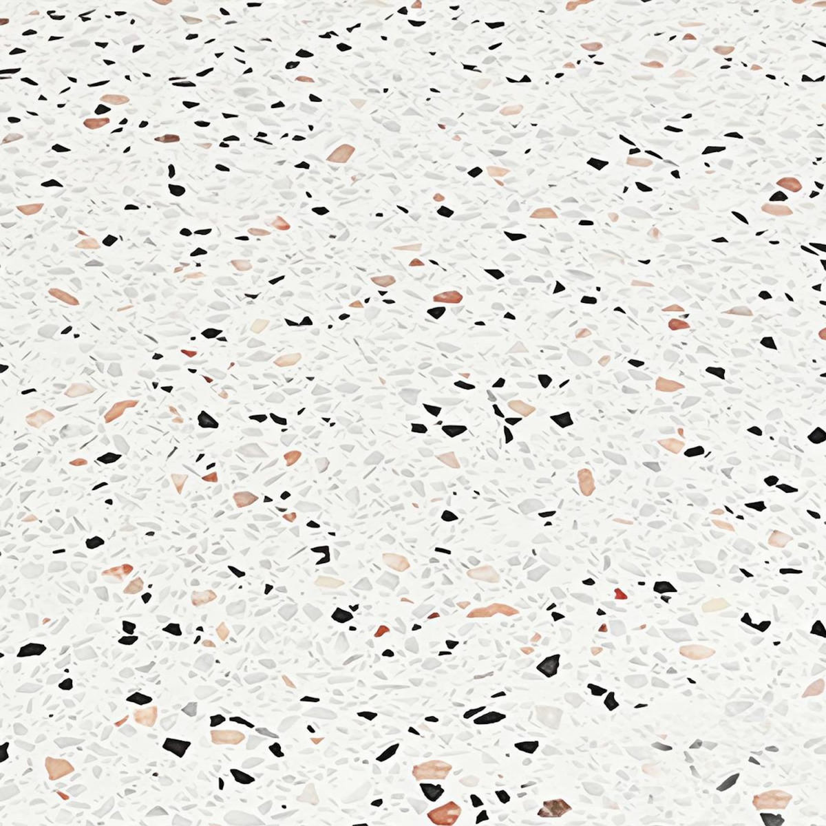 Paris Prix Table Basse Effet Terrazzo  Terry  84cm Gris Clair