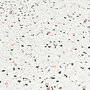 Voir la diapositive 4 : Paris Prix Table Basse Effet Terrazzo  Terry  84cm Gris Clair