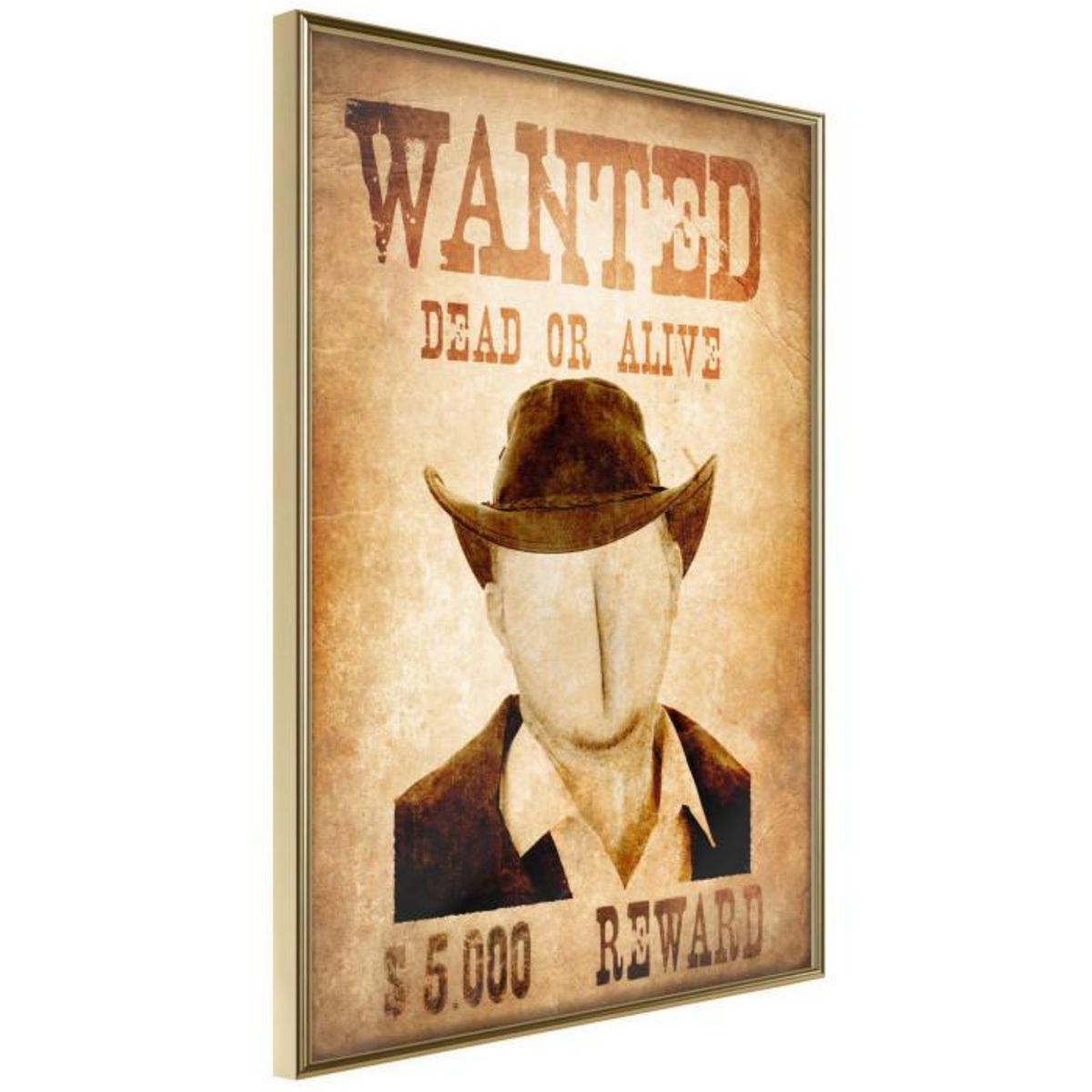 Paris Prix Affiche Murale Encadrée  Long Time Ago in the Wild West