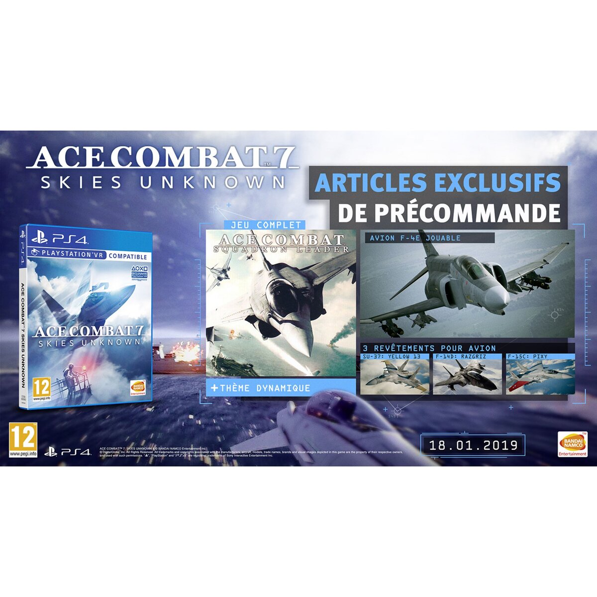 Ace Combat 7 : Skies Unknown PS4