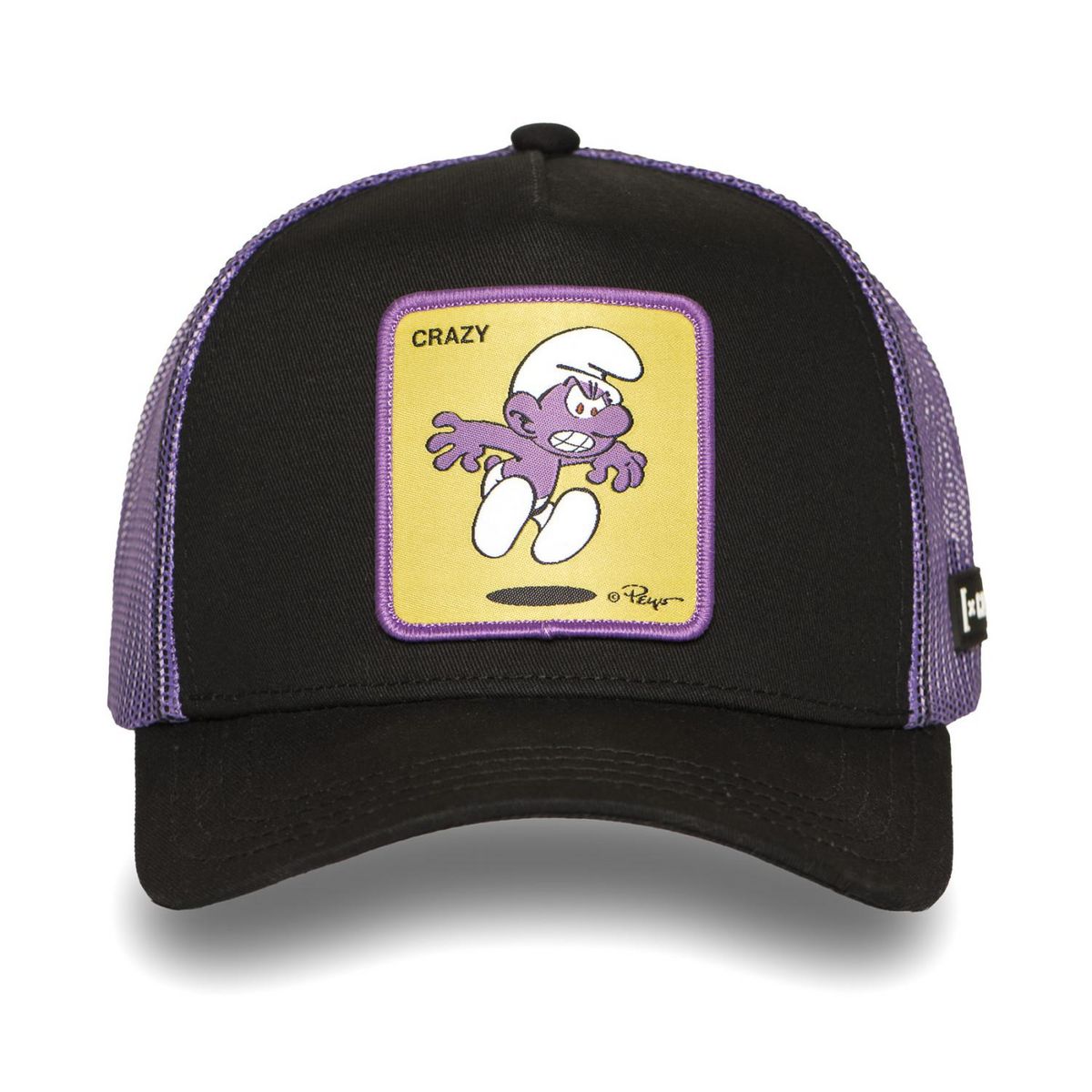 CAPSLAB Casquette trucker avec filet The Smurfs Crazy