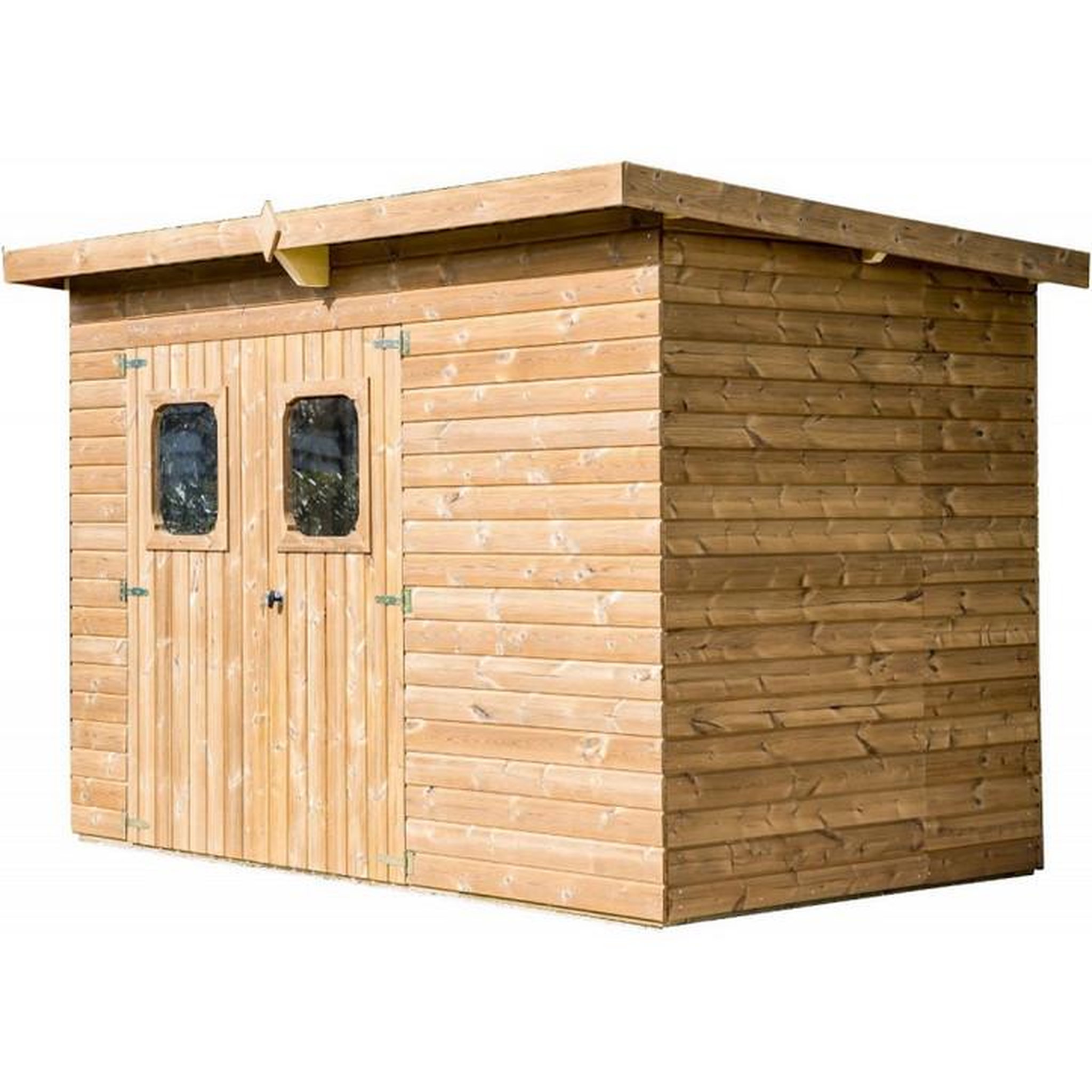 Hisense Abri de jardin 6.45m² brun doré - the2818.02t