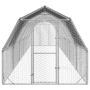 Voir la diapositive 3 : VIDAXL Poulailler avec toit 2,5x12x2,25 m acier galvanise