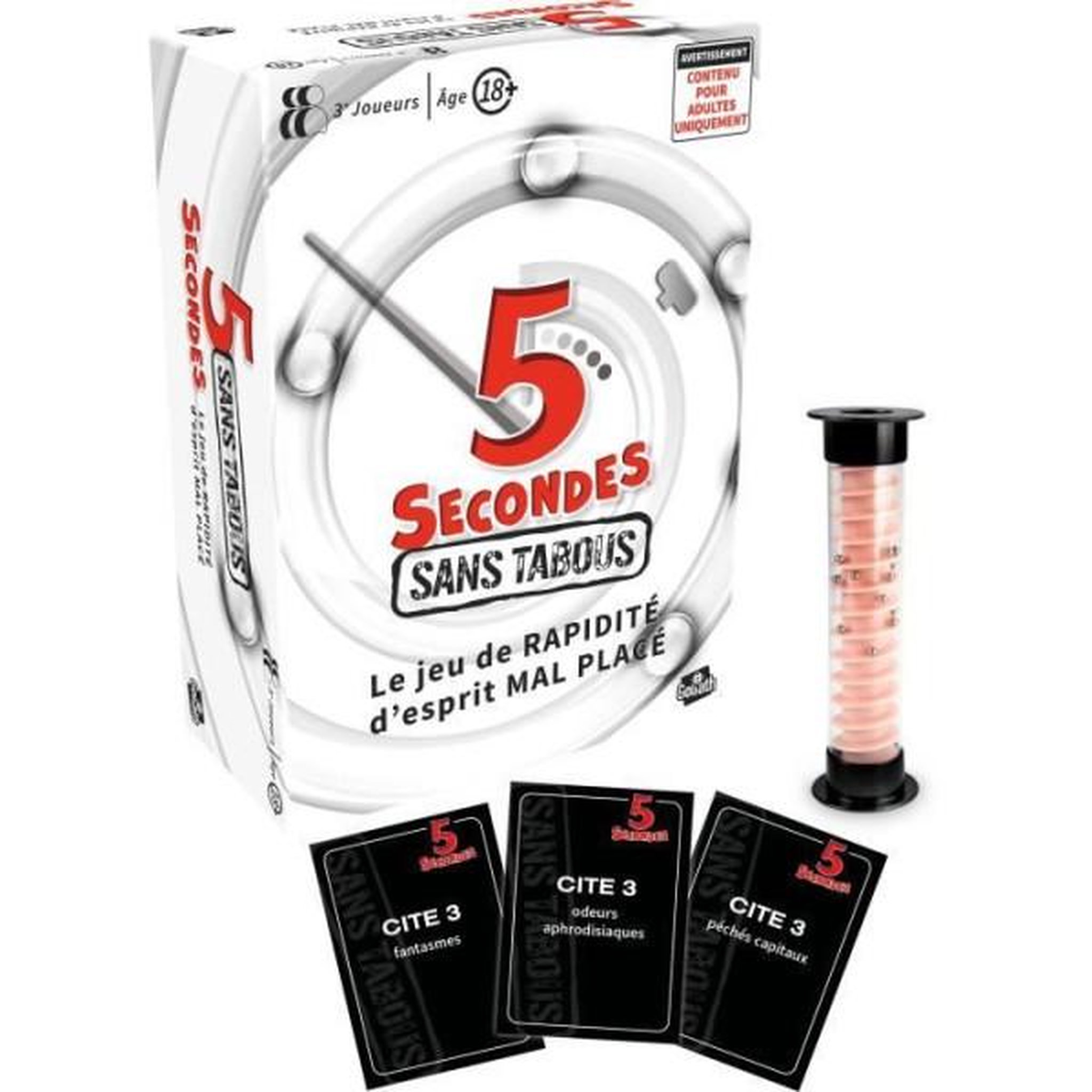 GOLIATH 5 secondes sans tabous - Jeu d'ambiance - GOLIATH - Des 18 ans