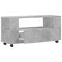 Voir la diapositive 5 : VIDAXL Meuble TV gris beton 102x34,5x43 cm bois d'ingenierie