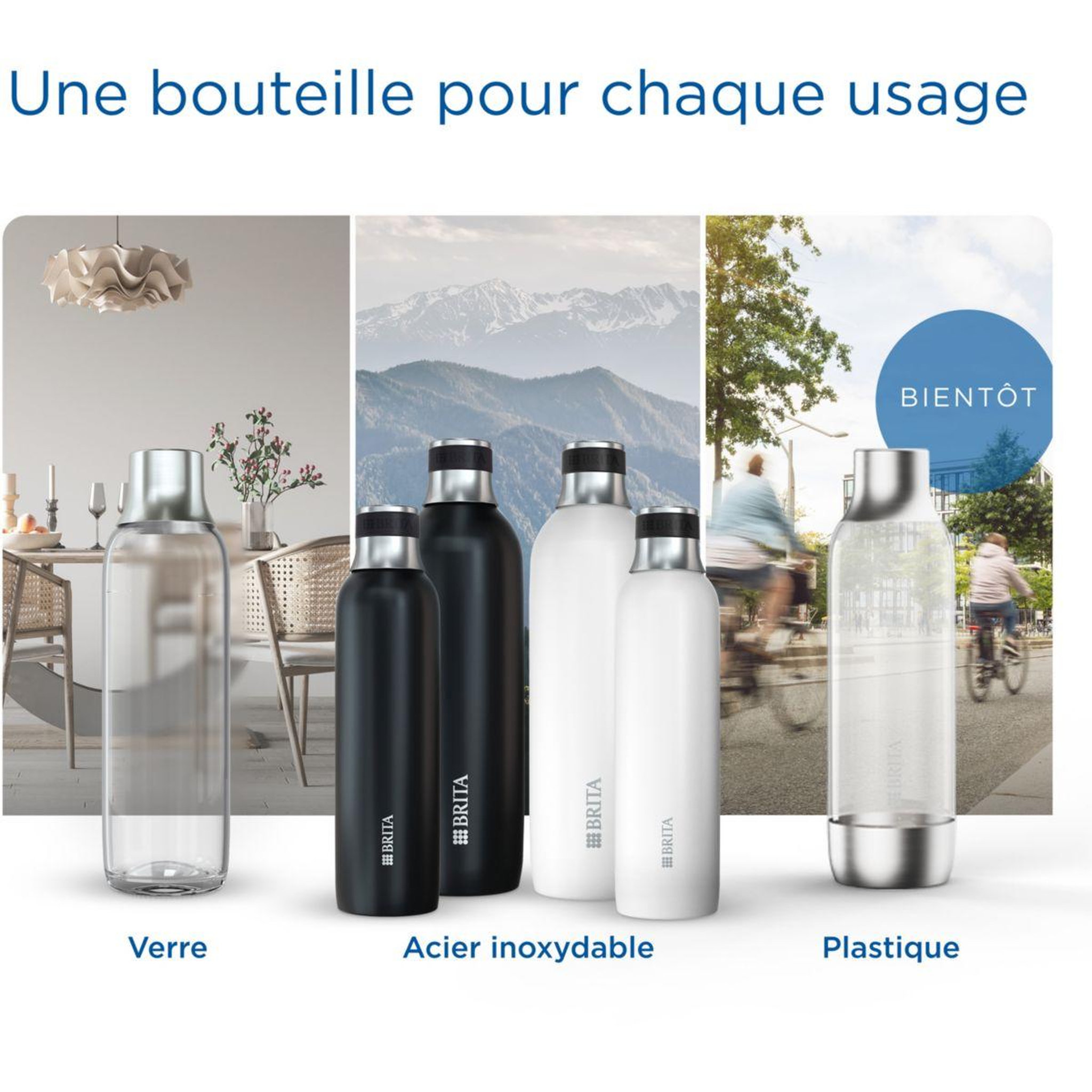 Voir la diapositive 3 : Brita Machine à soda sodatrio noire