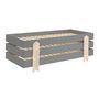 Voir la diapositive 2 : Paris Prix Lit Enfant en Bois  Modulo Arrow IV  90x200cm Gris