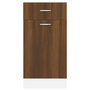 Voir la diapositive 5 : VIDAXL Armoire de plancher a tiroir Chene marron 40x46x81,5 cm