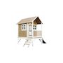 Voir la diapositive 2 : Axi House AXI Classic Tom Maisonnette marron blanc Toboggan Gris
