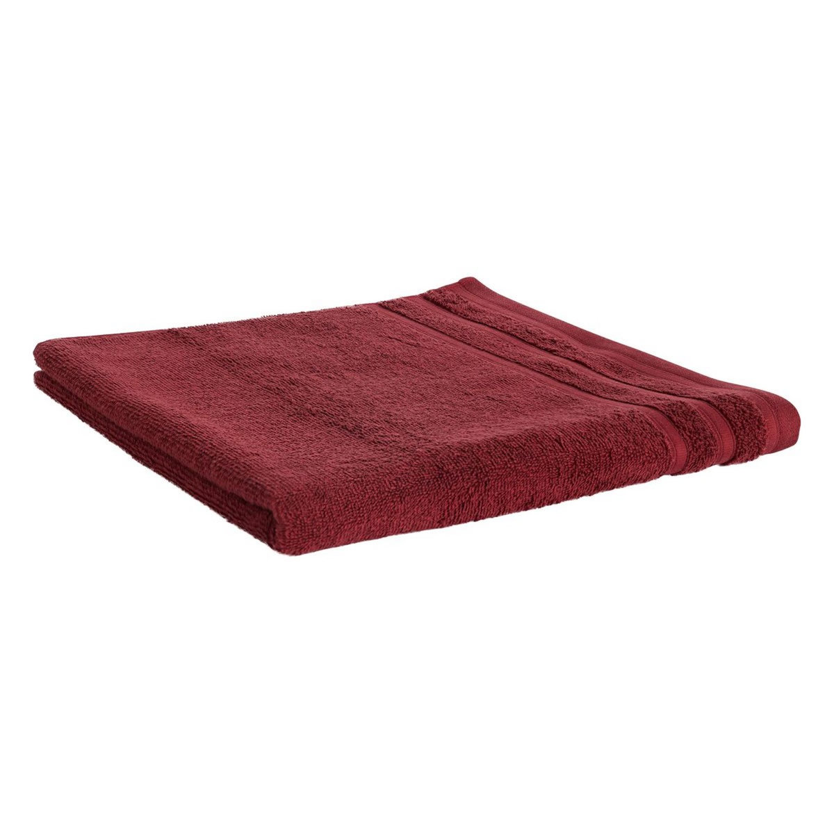 ACTUEL Drap de bain uni en coton bouclé 500 gr/m2