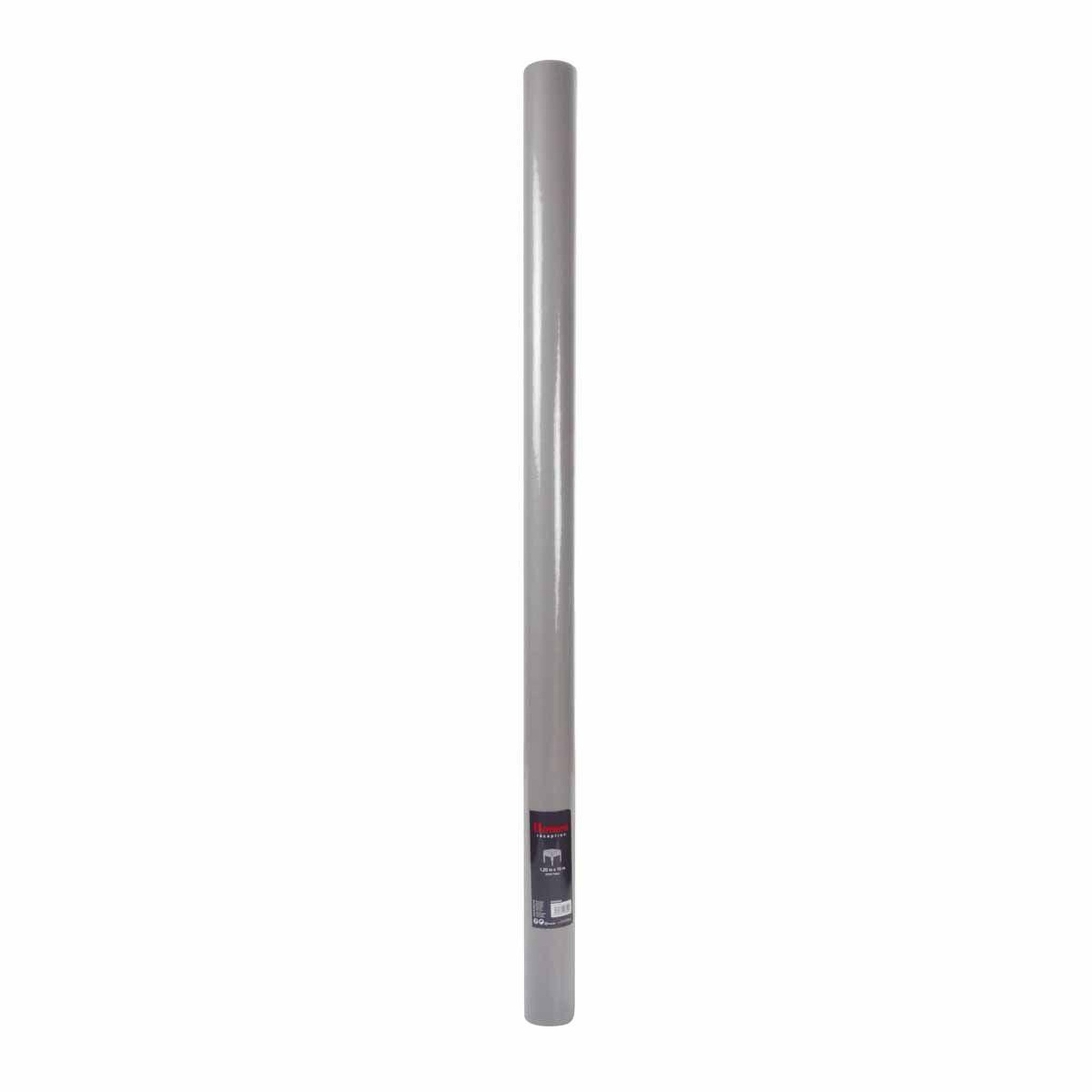 Voir la diapositive 2 : HOMEA Nappe plastique  intissé  1,20x10m gris