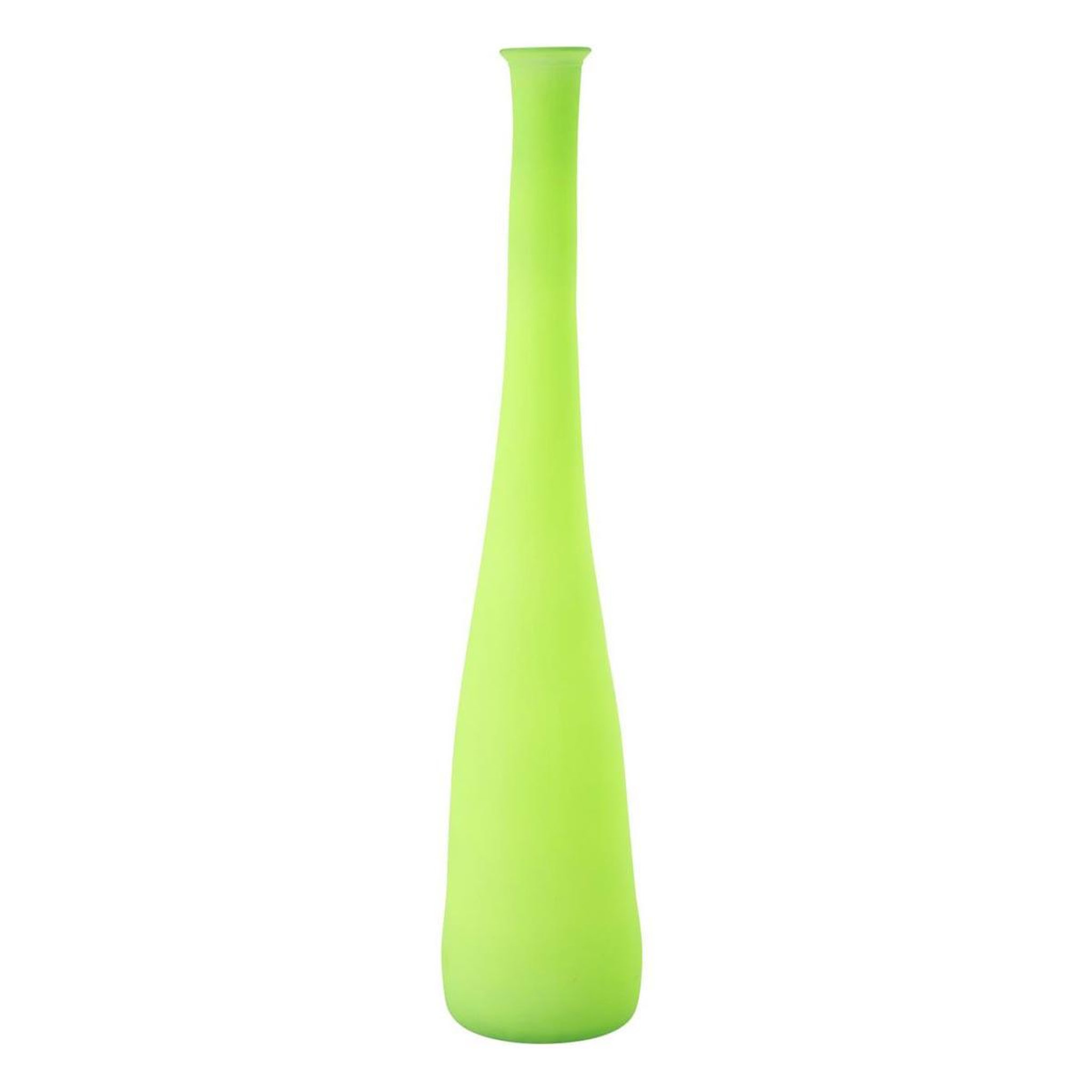 J-LINE Vase bouteille en verre  neon  100cm vert