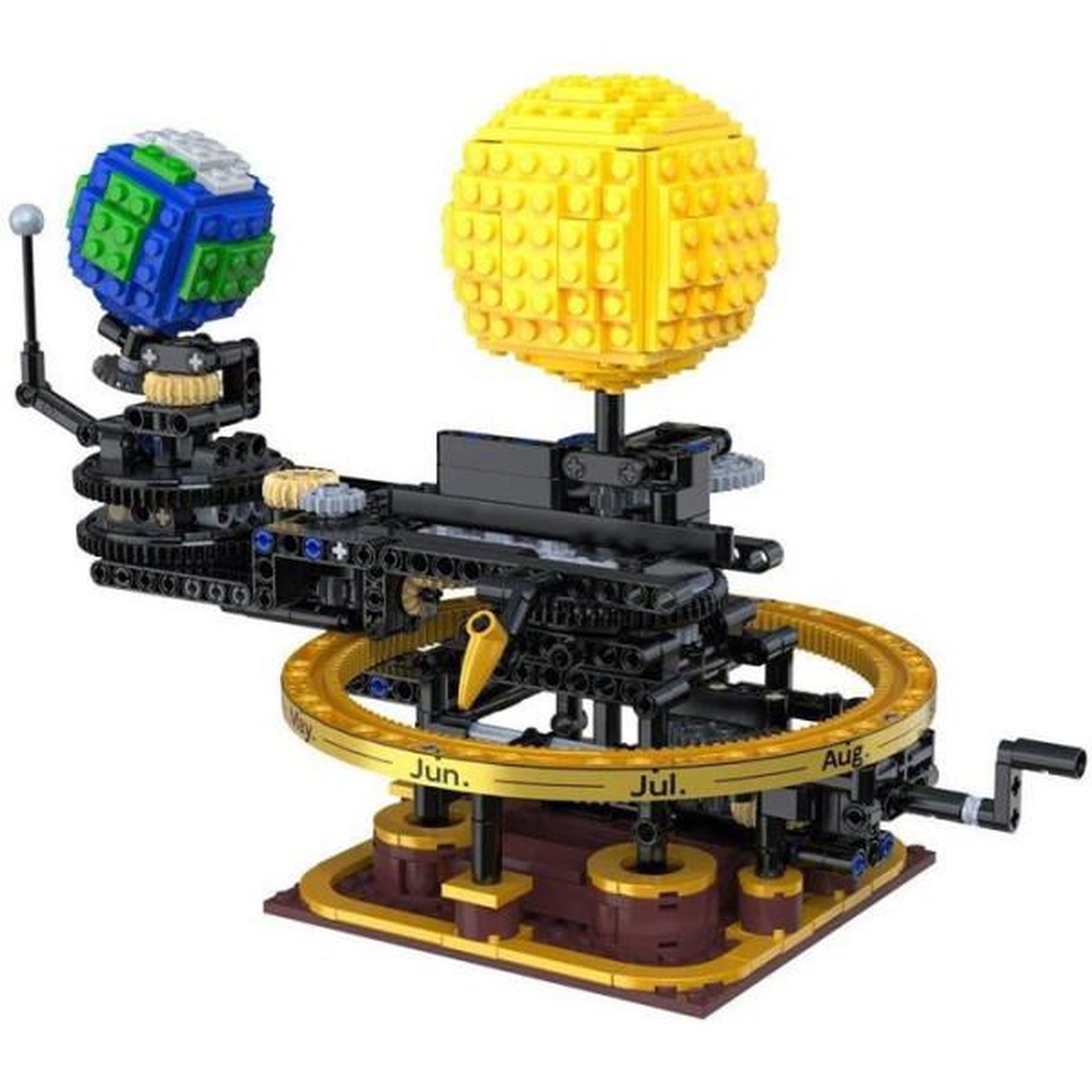 N/A Maquette scientifique - CADA Master - Mini Systeme Solaire - 651 pieces - Mécanisme fonctionnel