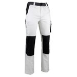 LMA Pantalon de travail VAISSEAU multipoches blanc gris T40 LMA LEBEURRE 1850 T40