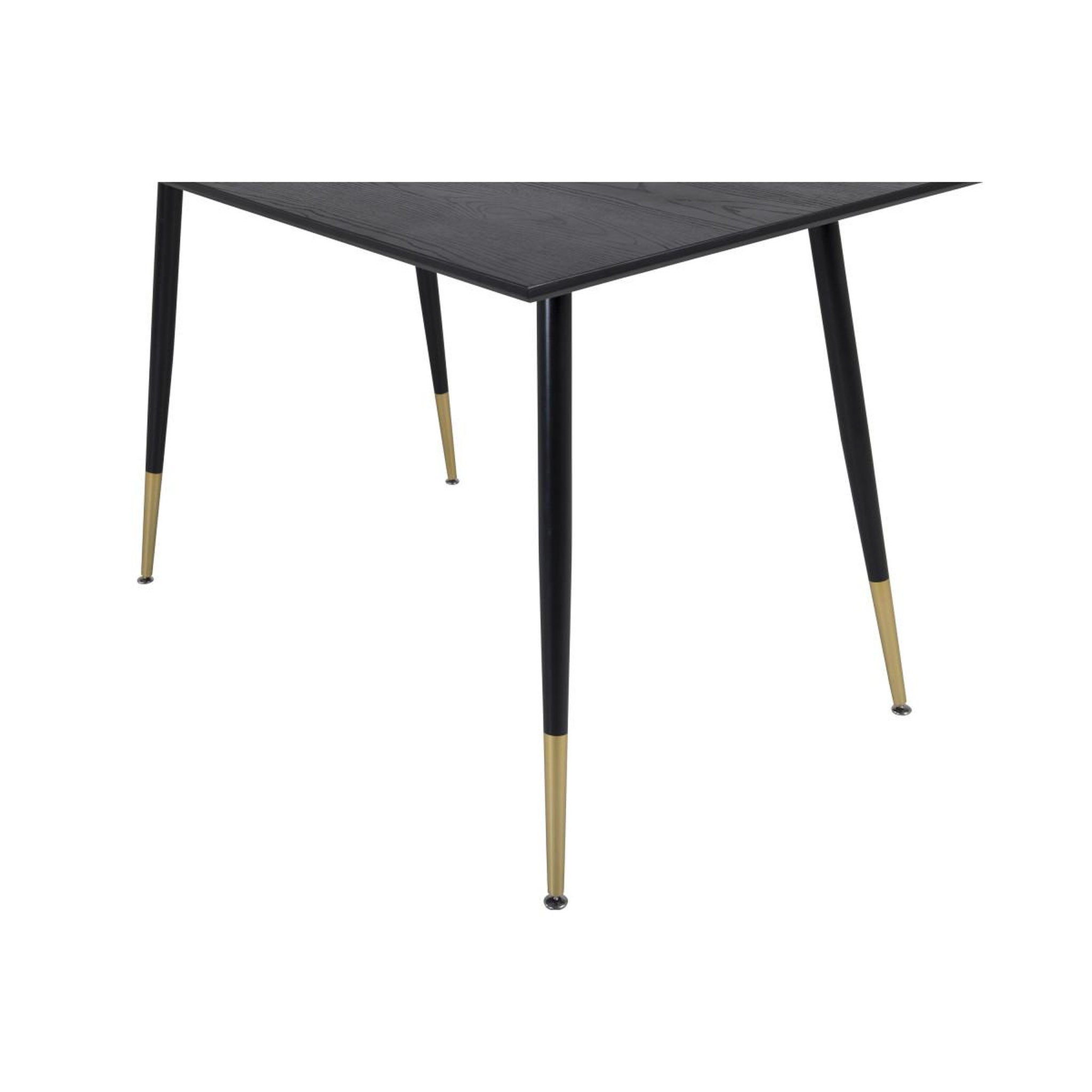 Voir la diapositive 6 : Paris Prix Table à manger design  dipp  120cm noir & or